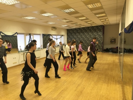 джайв на сборах 
